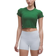 Lululemon Swiftly Tech Cropped Short-Sleeve Shirt 2.0 - Everglade Green