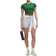Lululemon Swiftly Tech Cropped Short-Sleeve Shirt 2.0 - Everglade Green