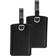 Samsonite Global Luggage Tag 2 delar - Black