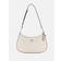 Guess 4G Logo Shoulder Bag Zip Closure Plain - White