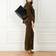 Furla Duetto Large Leather Shopper Bag - Black