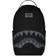 Sprayground Shark Central Nylon Backpack - Black