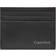 Calvin Klein Leather RFID Cardholder Porte Cuir - Black