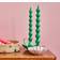 Rice Ljus 30.2 cm 2-Pack Green Stearinljus