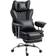 Homcom High Back Leathaire Desk Black Office Chair