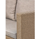 Kreta - Natural Loungesæt, 1 borde inkl. 2 sofaer
