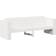 vidaXL Garden 3-Seater White Wood Medium Outdoor Sofa
