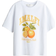 H&M Oversized Cotton T-shirt - White/Amalfi (1273446012)