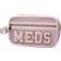 Shein Fashionable MEDS Letter Printed Portable Toiletry Bag, Multifunctional Storage Bag For Cosmetics, Medicine, And Toiletries Back To School School Bag Travel Essentials Travel Organizer For Beach Summer Vacation Makeup Bag Makeup Bags Makeup Organizer Make Up Organizer Makeup Storage