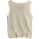 Shein Lune Women's Vacation Casual Solid Color Hollow Out Knit Top