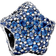 Pandora Bold Pavé Star Charm - Silver/Blue