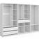 Vicco Elmo White Wardrobe 100x200cm
