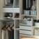 Vicco Elmo White Wardrobe 100x200cm