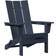 vidaXL Folding Adirondack Stol Marineblå 74.5x80.5x90 cm