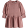 H&M Baby Rosa Finstickad klänning bomull (9-12M)
