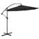 Hillerstorp SideWinder Parasol - Black 300cm