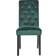 Beliani Velva Dark Green Kitchen Chair 99cm 2pcs