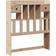 vidaXL With Storage 75 cm Solid Wood Pine Headboard 81cm