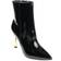Journee Collection Rorie - Patent Black