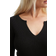 NA-KD V-Detail Light Rib Knitted Sweater - Black