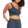 Boody Ribbed Seamfree Crop - Storm