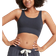 Boody Ribbed Seamfree Crop - Storm