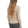 NA-KD V-Detail Light Rib Knitted Sweater - Beige