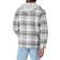 Wrangler Men's Long Sleeve Quilted Lined Flannel Shirt - Gray