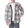 Wrangler Men's Long Sleeve Quilted Lined Flannel Shirt - Cloud Burst