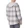 Wrangler Men's Long Sleeve Quilted Lined Flannel Shirt - Cloud Burst