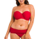 Curvy Kate First Class Bandeau Strapless Multiway Bikini Top - Red