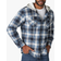 Wrangler Men's Long Sleeve Quilted Lined Flannel Shirt - Blue/Black