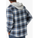 Wrangler Men's Long Sleeve Quilted Lined Flannel Shirt - Blue/Black