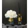 Côte Noire Grand Bouquet Fragrance Flower Ivory White/Gold Dekoration 4stk
