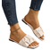 Shein Women's Fashion Plus Size Flat Slip-On Sandals with Gathered Toe, Round Toe, Valentine's Day