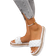 Shein Women's Platform Wedge Sandals, Woven Strap Design