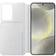 Samsung Smart View Wallet Case for Galaxy S24 White
