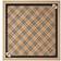 Burberry Silk Scarf Check Pattern Wo - Beige