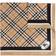 Burberry Silk Scarf Check Pattern Wo - Beige