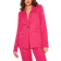 LTS Tall Scuba Crepe Blazer - Bright Pink