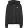 Nike Sportswear Club Fleece Women's Full Zip Hoodie Plus Size - Black/White
