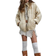 Free People Dolman Quilted Knit Jacket - Vanilla Creme