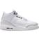 Nike Air Jordan 3 Retro Pure Money GS - White/White/Metallic Silver