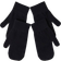 Lindex Magic Mittens 2-pack - Black