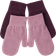 Lindex Magic Mittens 2-pack - Dusty Pink