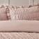Catherine Lansfield Seersucker Frill Duvet Cover Pink (200x135cm)