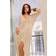 Warehouse Womens Pointelle Button Down Knitted Midaxi Dress - White
