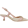 Shein Women's high-heel rhinestone mules, fashionable, comfortable and suitable for wearing dresses outdoors on Valentine's Day