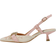 Shein Women's high-heel rhinestone mules, fashionable, comfortable and suitable for wearing dresses outdoors on Valentine's Day