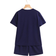Shein Tween Boy Casual Color Blocking Plaid & Letter Print Short Sleeve T-Shirt And Shorts Set - Color